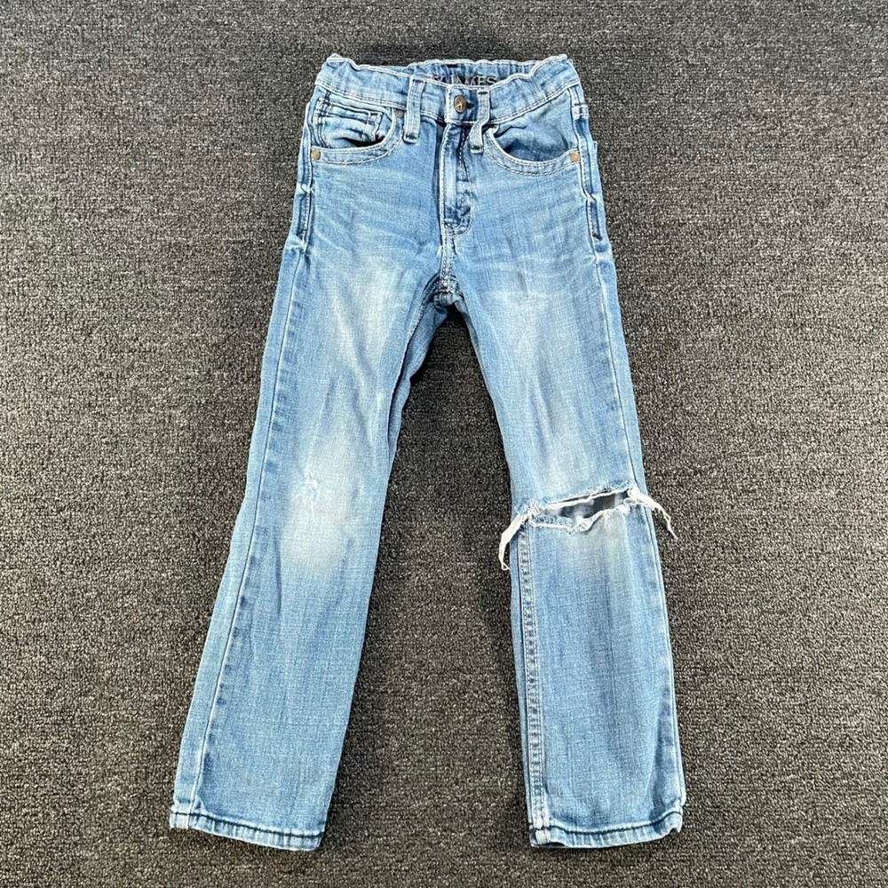 Cody James Jeans Boys 7 Regular Light Blue Good Distressed Rodeo Western Work